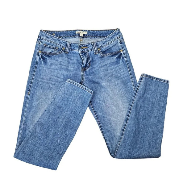 Cabi Low Rise Straight Leg Medium Wash Jeans 5 Pocket Size 4 - Picture 12 of 12